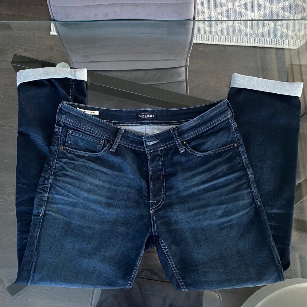 NWOT Jack & Jones Straight Leg Jeans 34x34